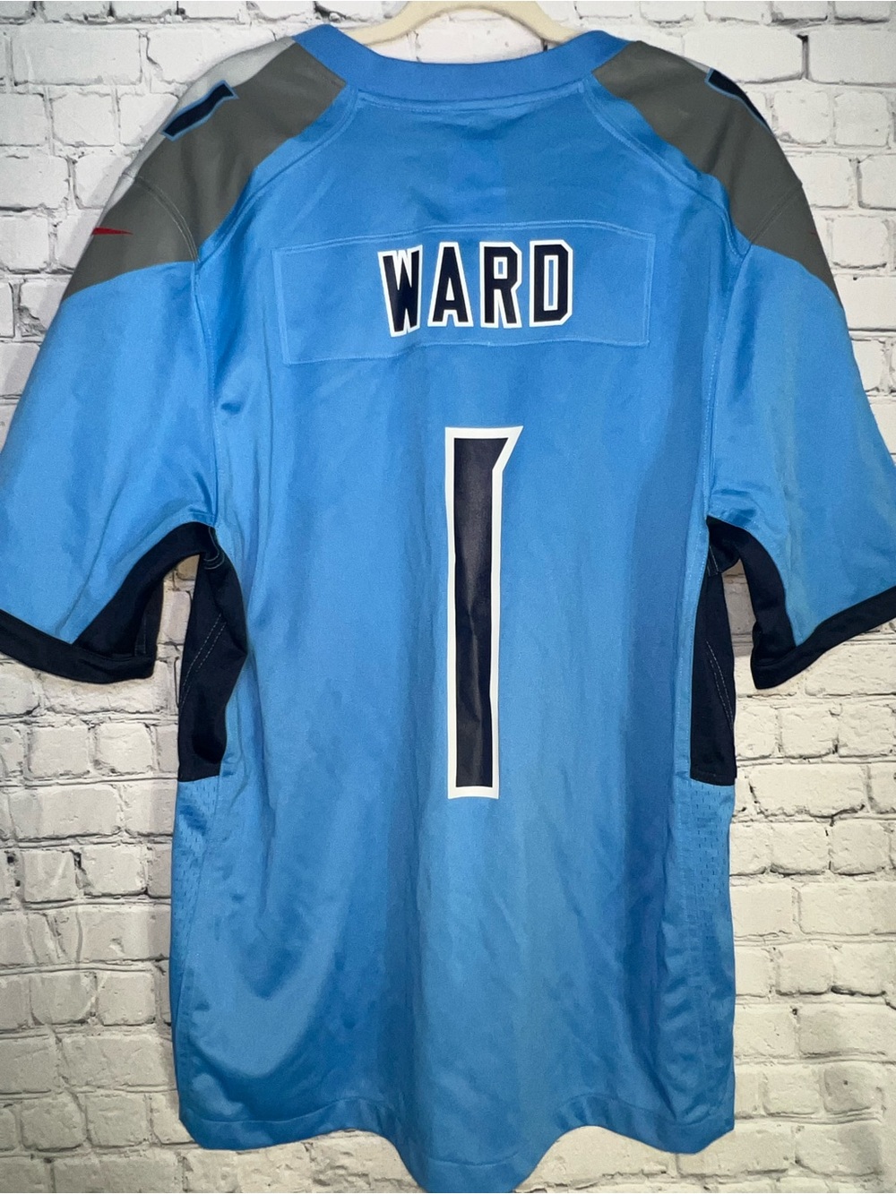 Nike Tennessee Titans Cam Ward #1 Football Jersey NFLPA NWT  💯 Fast shipping 🏈